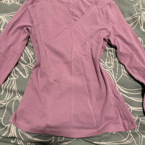 Fitted lilac blouse Pink Woman new, size S