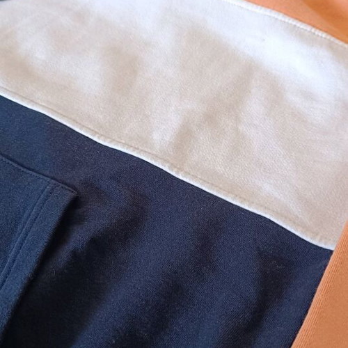 Pull & Bear tricolor hoodie medium used