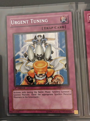 Yu-Gi-Oh card like new Urgent Tuning