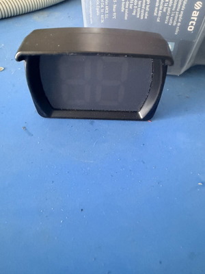 Digital Speedometer new with USB connection and white LED