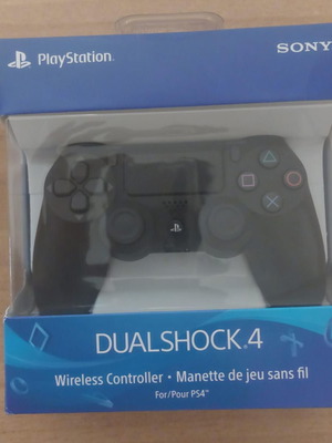 Sony DualShock 4 V1 ασύρματο gamepad για PS4 μαύρο σαν καινούργιο
