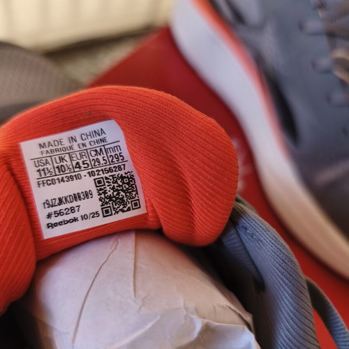 Αθλητικά παπούτσια Reebok FuelFoam, νούμερο 45, γκρι και άσπρα