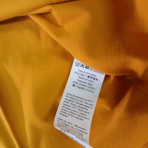 Ice Play women's t-shirt new, yellow, 100% cotton