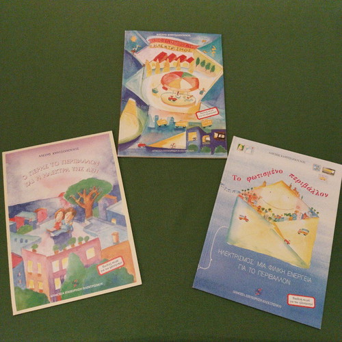 Electricity children's book series new, 3 booklets in a box set