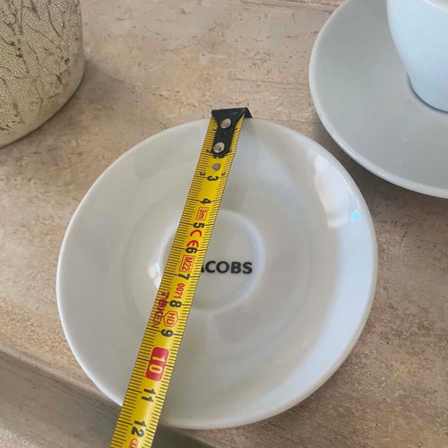 Jacobs collectible espresso coffee cups set of 2 like new