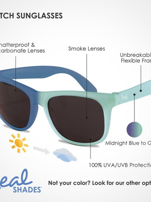 Switch Sunglasses for Toddlers Like New, 100% UVA/UVB Protection