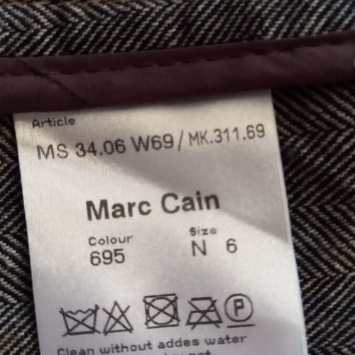 Marc Cain jacket, gray and brown