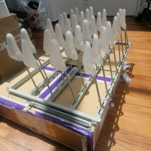 IKEA wardrobe shoe rack used