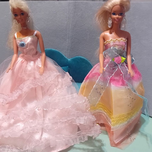 Barbies lot No9 with dance dresses