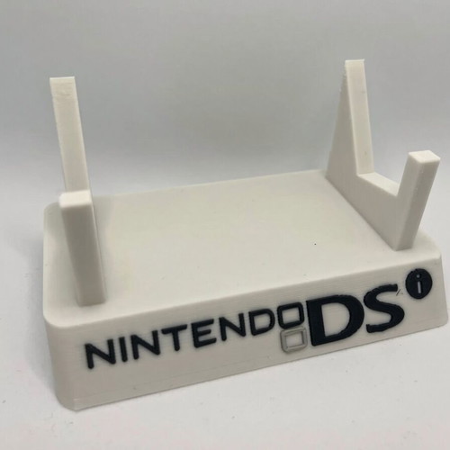 Nintendo DSi stand with logo