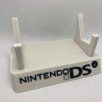 Nintendo DSi stand with logo