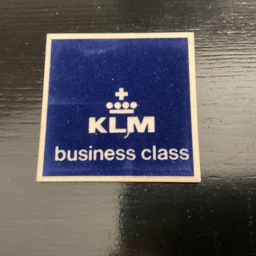 Vintage KLM souvenir coasters set of 14, like new
