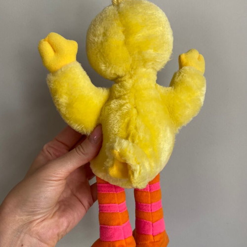 Sesame Street Big Bird plush toy vintage, used, 1990s