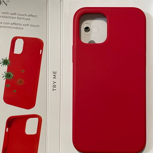 Puro Icon red case for iPhone 12/12 Pro like new