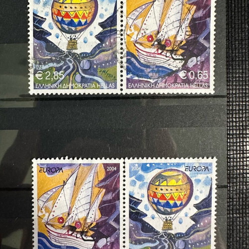 Greek stamps Europa CEPT 2004 like new