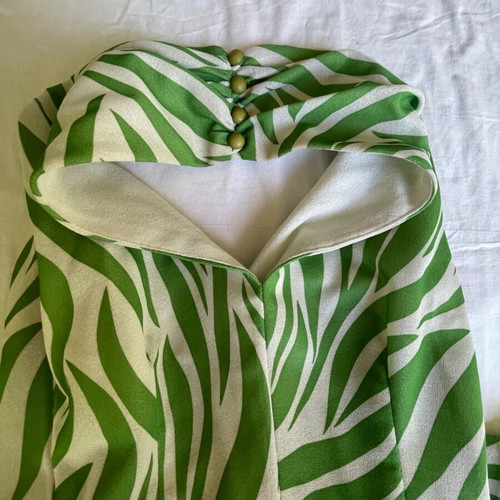 Bespoke Vintage Dress with matching shawl