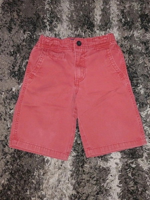 Children's Bermuda shorts like new, for 6 years old, red and orange