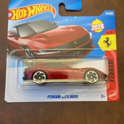 Hot Wheels Ferrari 12cilindri new