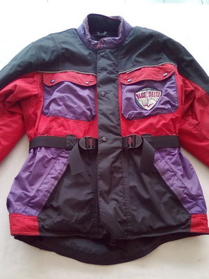 Μπουφάν μοτοσυκλέτας Blue Delta νούμερο L μεταχειρισμένο με προστατευτικά