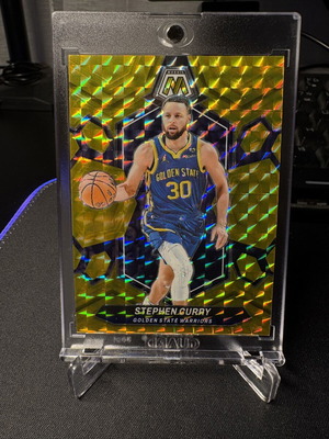Panini Mosaic Stephen Curry Gold 2023-2024 card new