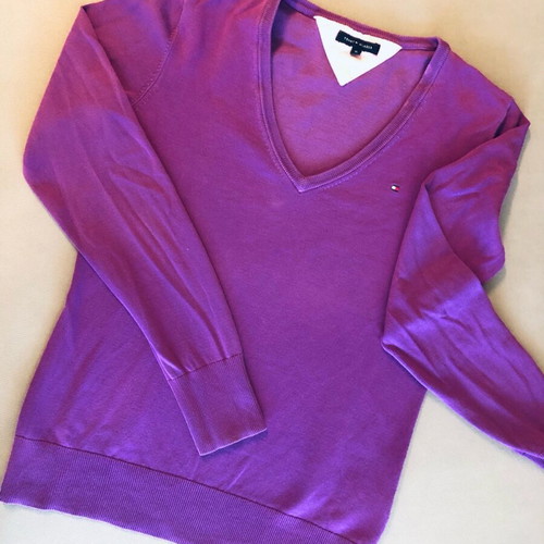 Tommy Hilfiger blouse size M purple like new