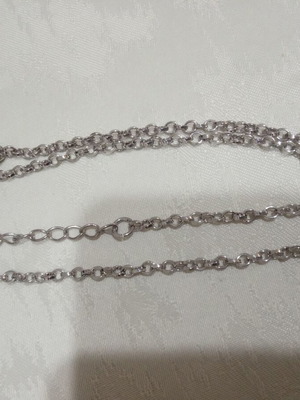Chain used, silver color