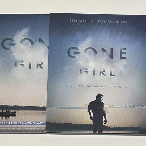 Gone Girl Blu-ray like new with Greek subtitles, digipack
