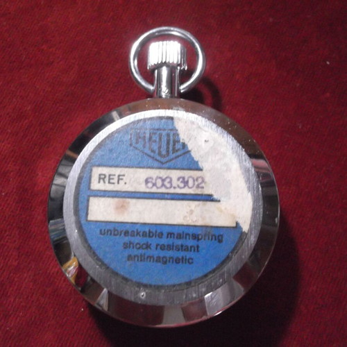 Heuer Trackstar 7 Jewels vintage mechanical stopwatch used
