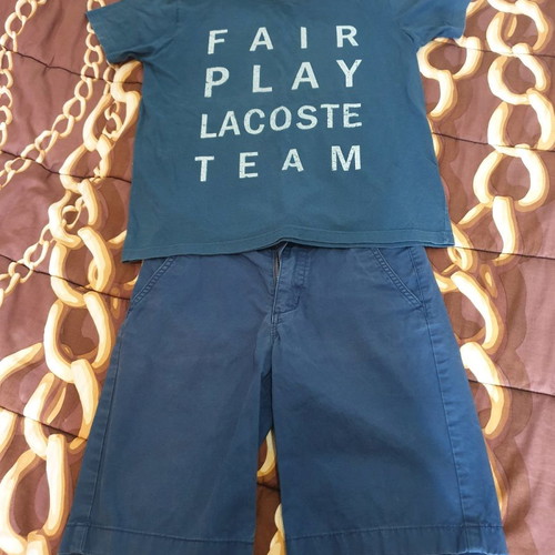 Lacoste σετ παιδικό μεταχειρισμένο, μέγεθος 10, 140cm