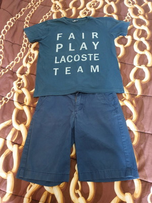 Lacoste σετ παιδικό μεταχειρισμένο, μέγεθος 10, 140cm