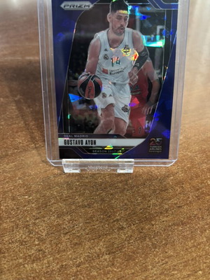 Panini Prizm Gustavo Ayon Cracked Ice κάρτα /125 καινούργια