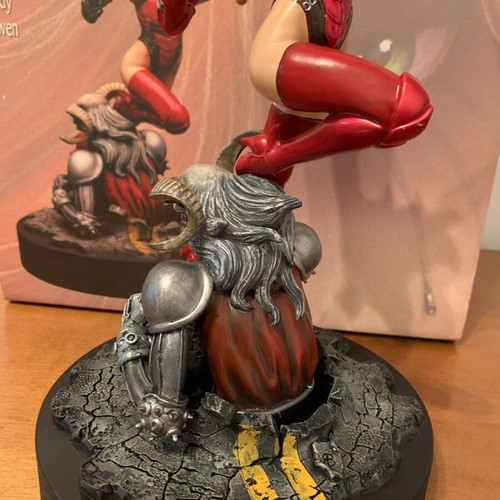 Dawn and Death statue new, limited edition 1998