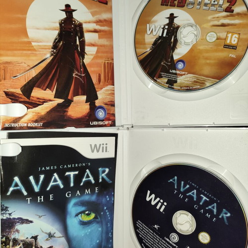 Redsteel 2 and Avatar The Game pack for Wii used