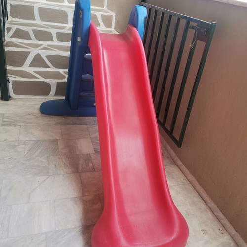 Little Tikes large slide used, blue and red