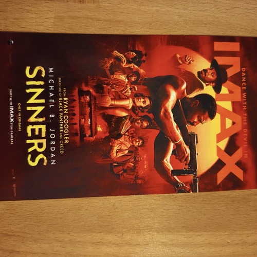 Sinners Small Poster on Cardboard New
