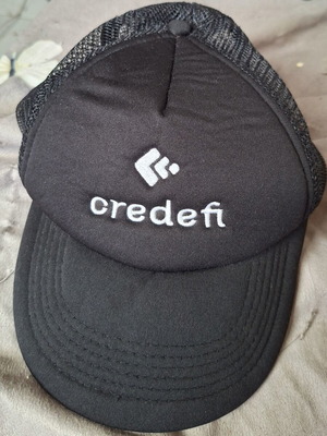 Black cap with visor new, size XL