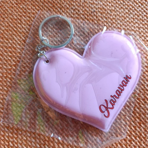 Karavan keychain new, pink
