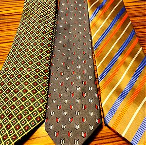 3 γραβάτες σε όμορφα σχέδια
