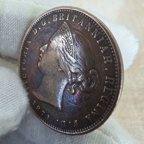 1/13 Shillings 1871 Jersey coin like new