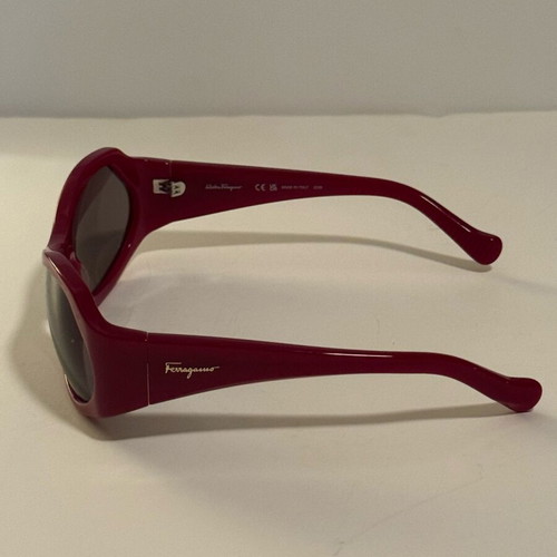 Salvatore Ferragamo sunglasses new in burgundy color