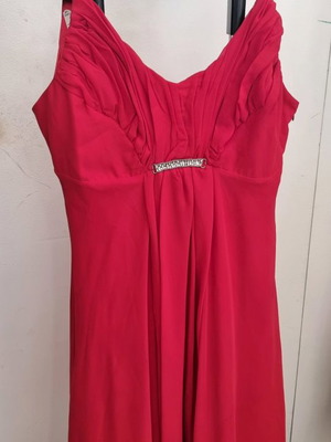 Dress new red size 48 for special occasions