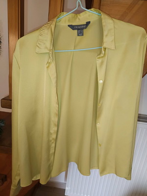 Primark shirt used, yellow, size 40