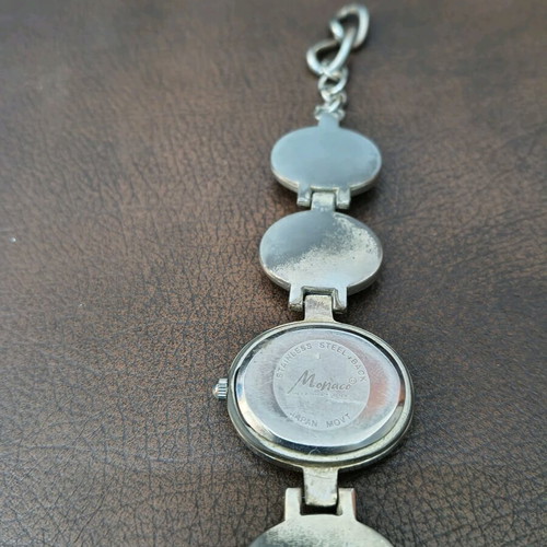 Monaco International wristwatch used with gemstones and Quartz movement
