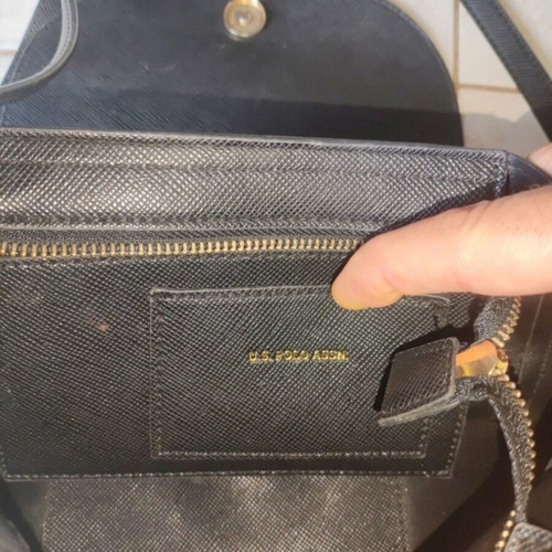 Polo crossbody bag U.S. Polo Assn. black like new