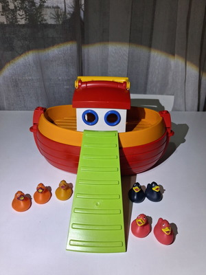 Playmobil 123 Ark used, with missing parts