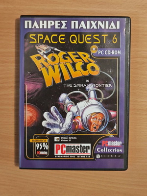 Space Quest 6 Roger Wilco PC game new, adventure