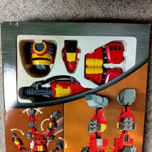Mega Bloks Torch Transforming Blok Bots set 9338