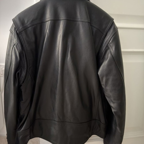 Harley Davidson leather jacket new, made in USA, medium