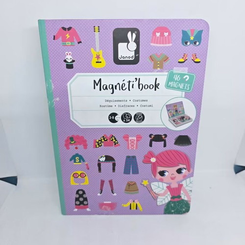 Janod Magneti'book magnetic game