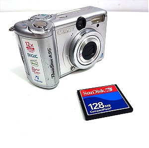 Canon PowerShot A95 5MP Digital Camera Για ανταλλακτικά ή επισκευή